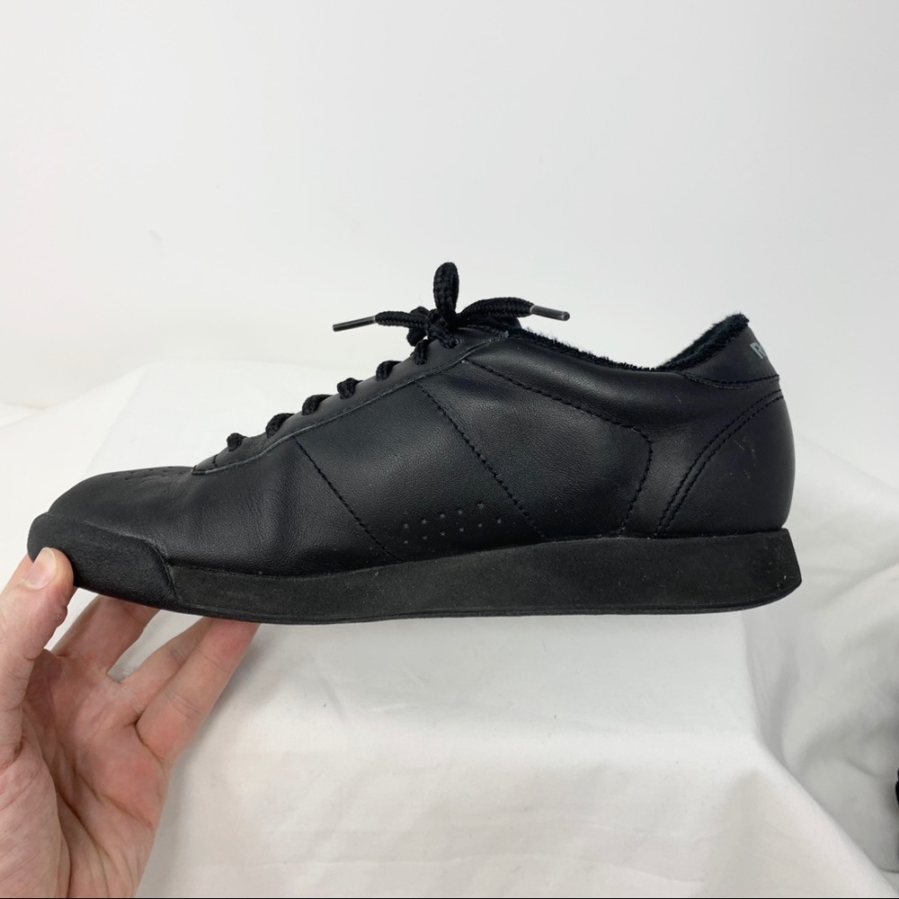 Vtg Reebok Classic Shoes Womens Sz 6.5 Black - Picture 2 of 7
